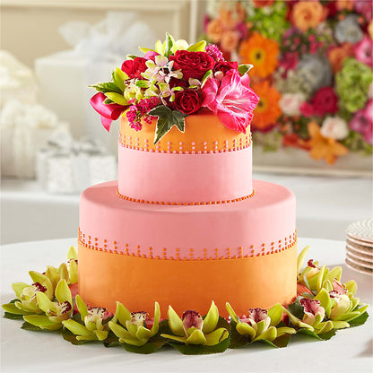 Sweet Citrus Cake Decor –  Moreno Valley Flower Box, Moreno Valley CA