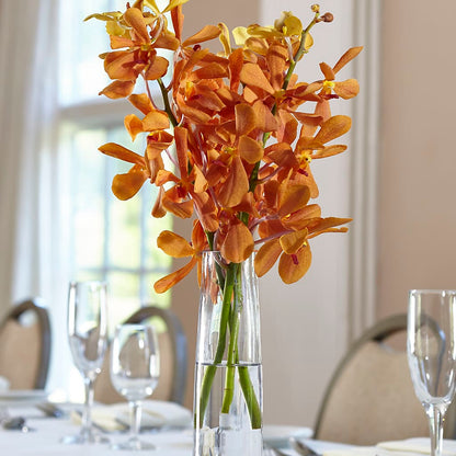Orange Mokara Bud Vase –  Moreno Valley Flower Box, Moreno Valley CA