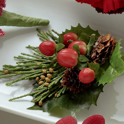Red Berry Boutonniere –  Moreno Valley Flower Box, Moreno Valley CA